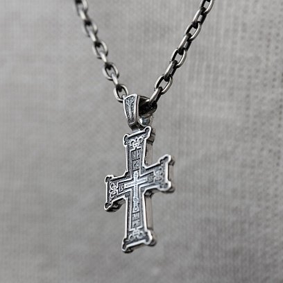 Православний хрест "Голгофа" (чорніння) 131190 №4