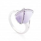 Серебряное кольцо (им.улексит) 112103 от ювелирного магазина Оникс - 2