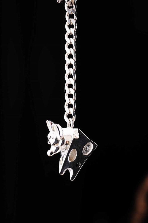 Брелок "Мишеня і сир" 10011 від ювелірного магазину Онікс - 3