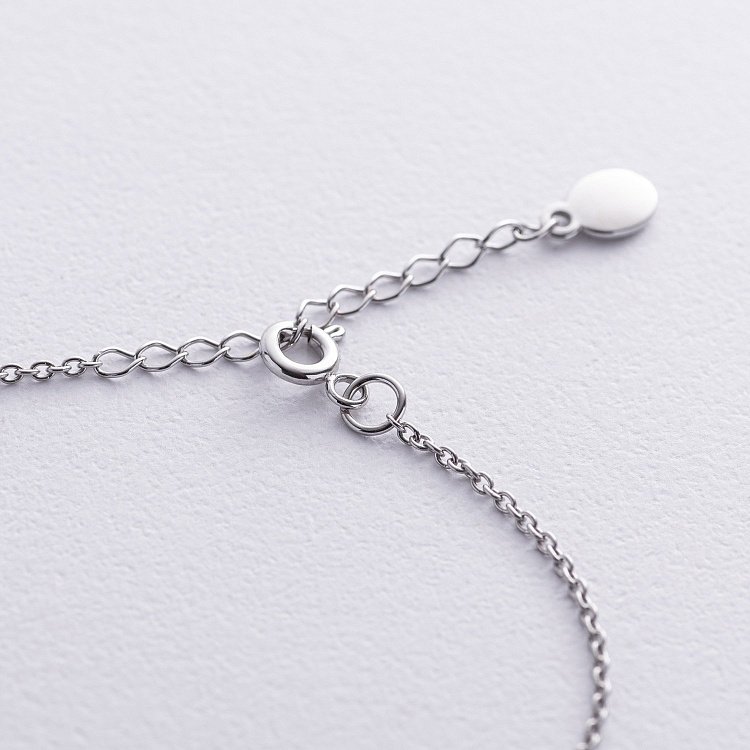 Браслет "Карта Украины" в белом золоте з2092б от ювелирного магазина Оникс - 4