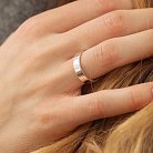 Серебряное кольцо с гравировкой 112565 от ювелирного магазина Оникс - 6