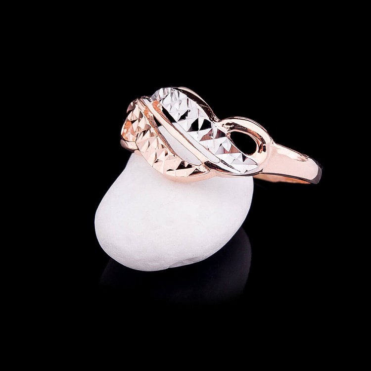 Золота каблучка к04093 від ювелірного магазину Онікс - 1