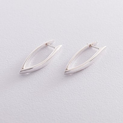 Серебряные серьги Минимализм 122985