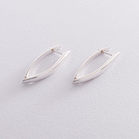 Серебряные серьги Минимализм 122985