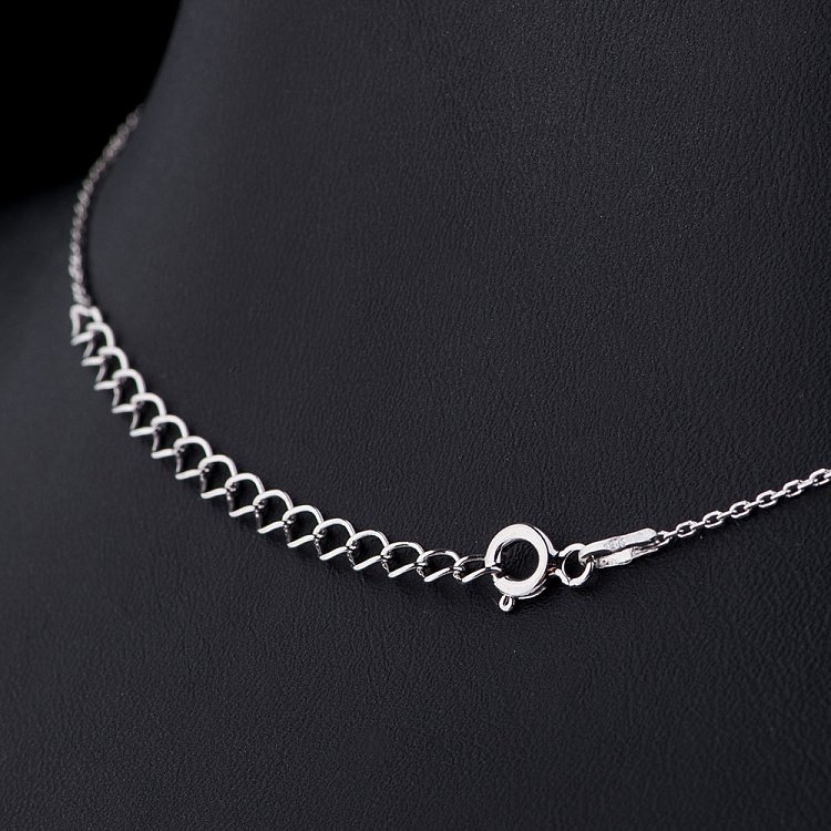 Серебряное колье "Мальчик" 18411 от ювелирного магазина Оникс - 2