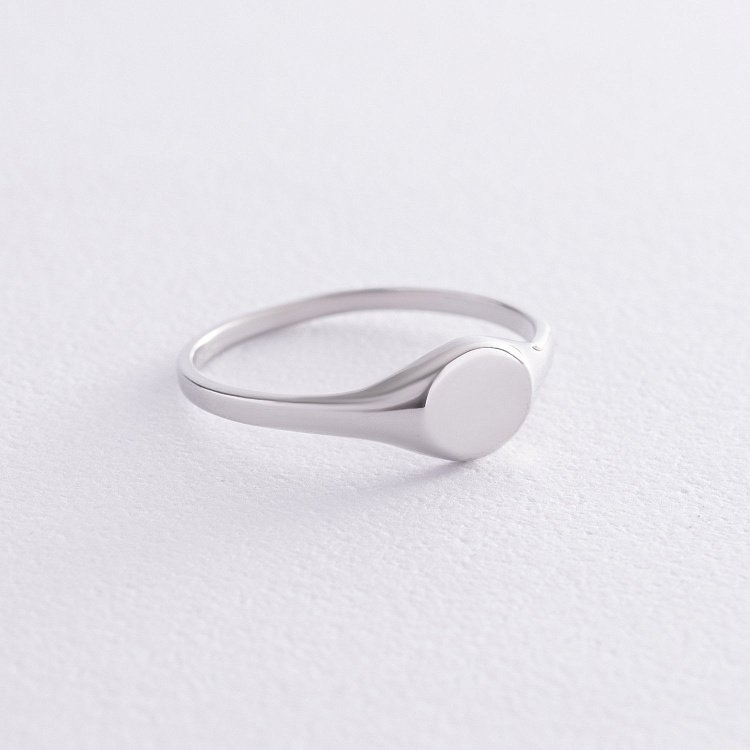 Печатка в сріблі (можливе гравіювання) 7068 від ювелірного магазину Онікс