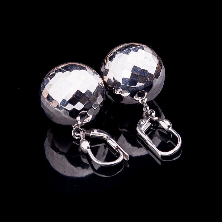 Золоті сережки "Кульки" с00761 від ювелірного магазину Онікс - 1