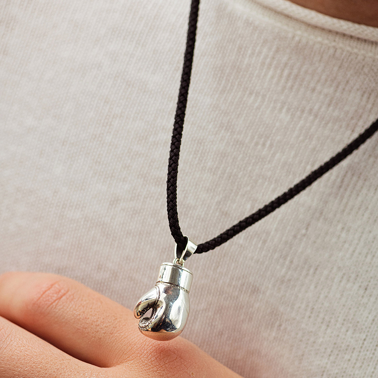 Срібний кулон "Боксерська рукавичка" 1401 від ювелірного магазину Онікс - 3