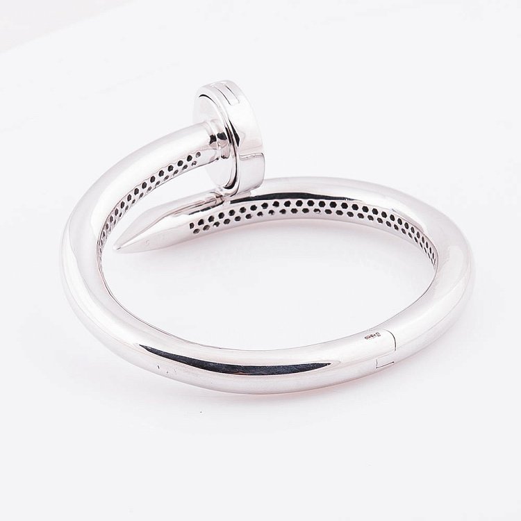 Серебряный браслет "Гвоздь" 141171 от ювелирного магазина Оникс - 4