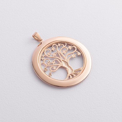 Золотий кулон "Древо життя" п03992 №2