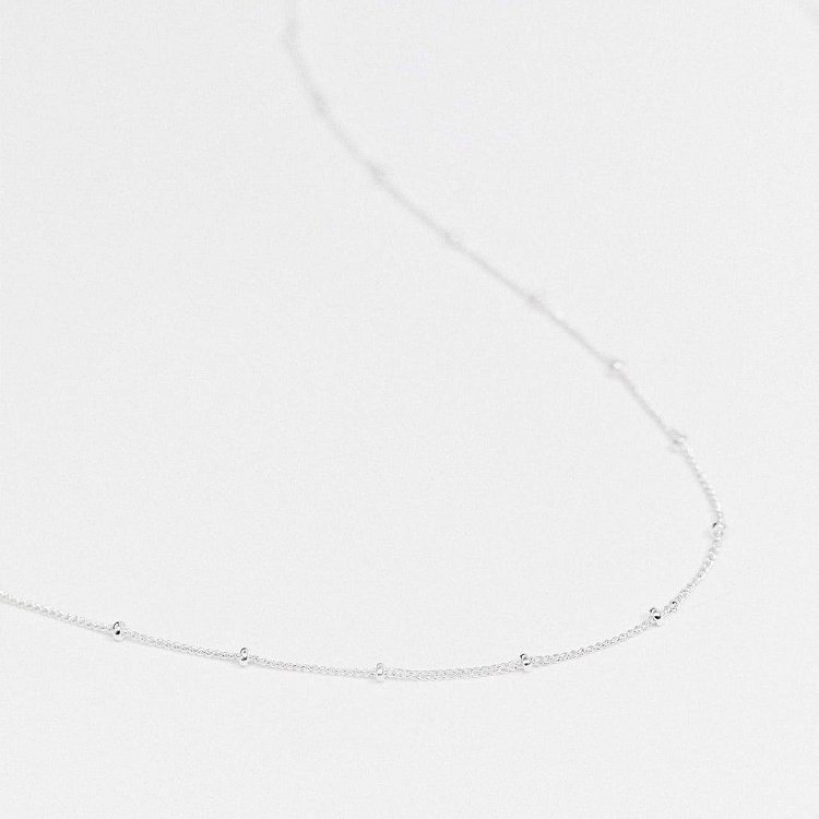 Серебряное колье "Утонченность" 181055 от ювелирного магазина Оникс - 2