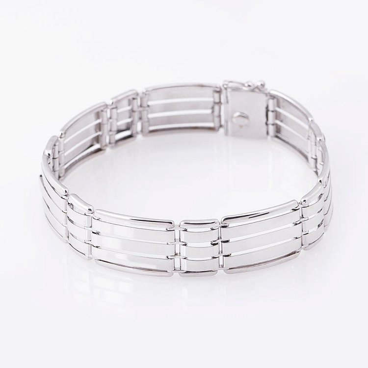 Золотий чоловічий браслет б02279 від ювелірного магазину Онікс