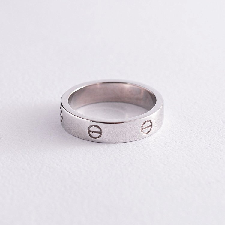 Срібна каблучка "Love" 112614 Срібна каблучка "Love" 112614 від ювелірного магазину Онікс