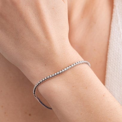 Браслет у білому золоті з діамантами 518771501 №3