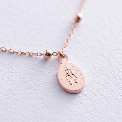 Кольє "Розарій" у червоному золоті кол02213 №8