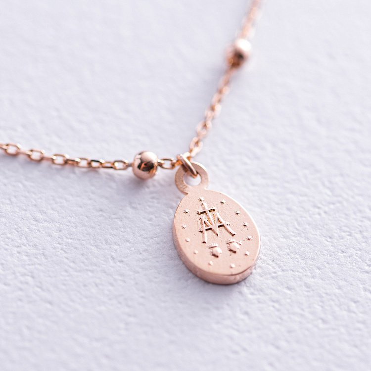 Кольє "Розарій" у червоному золоті кол02213 від ювелірного магазину Онікс - 7