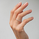 Золотое кольцо с бриллиантами кб0595ri от ювелирного магазина Оникс - 1