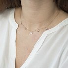 Золоте кольє з фіанітами кол01193 от ювелирного магазина Оникс