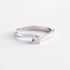 Помолвочное золотое кольцо с бриллиантом 22761521 от ювелирного магазина Оникс - 2