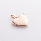 Кулон для фотографії "Серце" у червоному золоті п04077 от ювелирного магазина Оникс