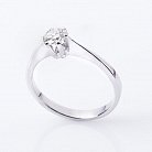 Золотое помолвочное кольцо с бриллиантом р0590б от ювелирного магазина Оникс - 1