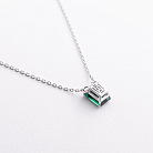 Серебряное колье с кварцом 8181р-QGR от ювелирного магазина Оникс - 2