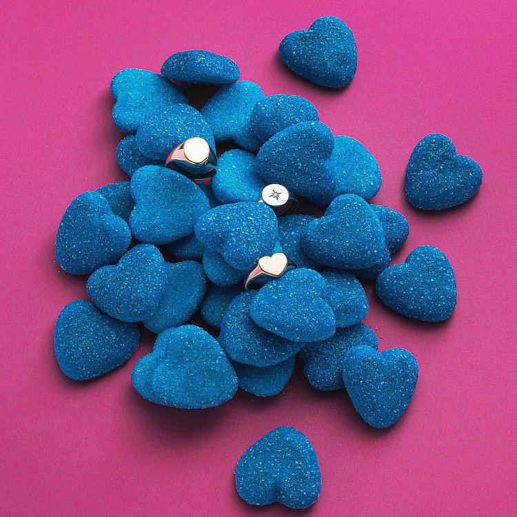 Кольцо "Полярная звезда" в белом золоте к07123 от ювелирного магазина Оникс - 7