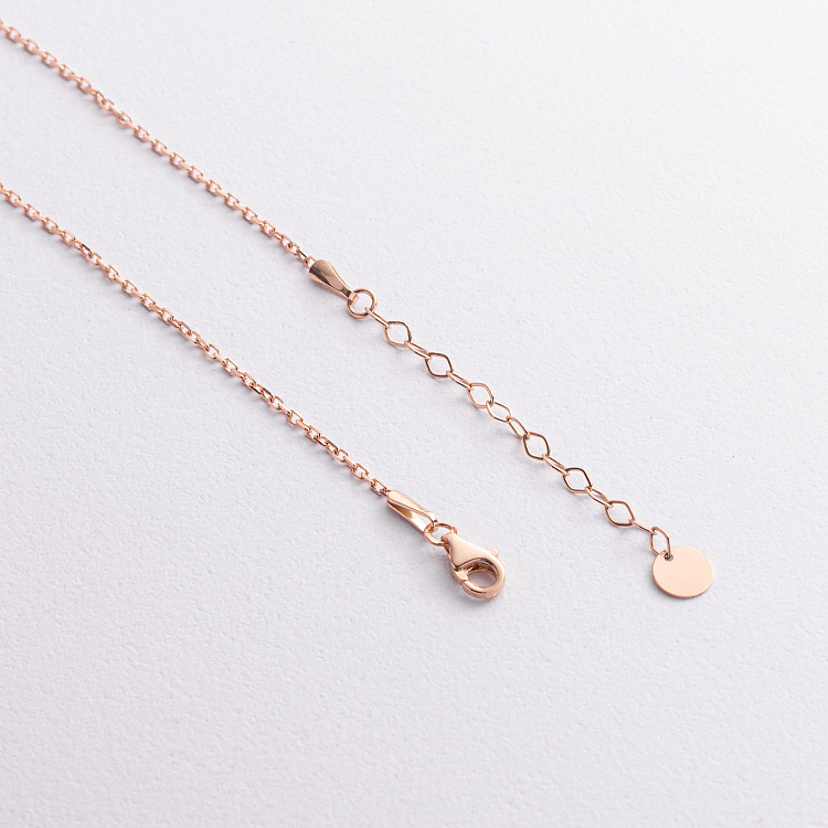 Колье в красном золоте кол02626 от ювелирного магазина Оникс - 2