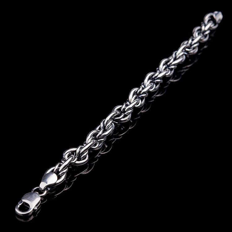 Серебряный браслет 14569 от ювелирного магазина Оникс - 1