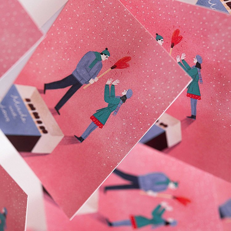 Открытка к Вашему подарку "Made with love" от ювелирного магазина Оникс - 3