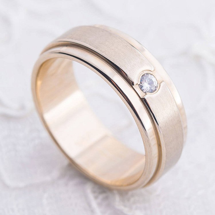 Обручка обр000404 від ювелірного магазину Онікс - 5