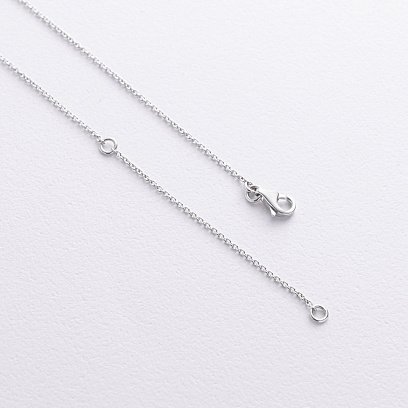 Золотое колье - галстук с бриллиантами колб0153nl №6