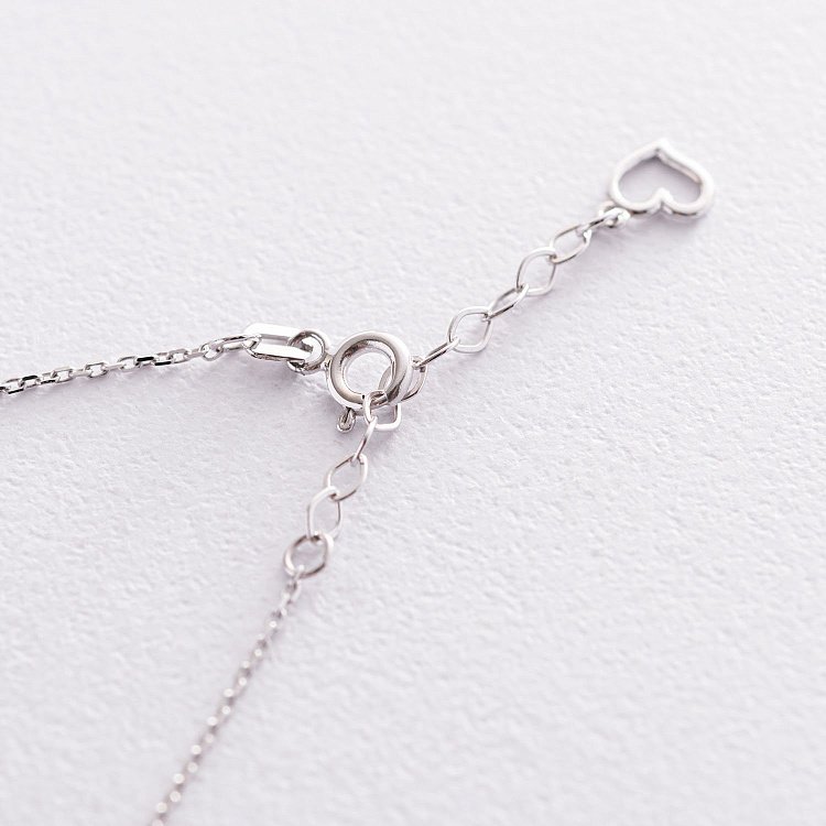 Золотое колье "Круговорот" с бриллиантом колб0061y от ювелирного магазина Оникс - 4