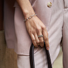 Срібна каблучка "Katrin" 7253 от ювелирного магазина Оникс - 15