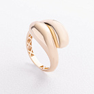 Каблучка "Miriam" у жовтому золоті к08411 от ювелирного магазина Оникс