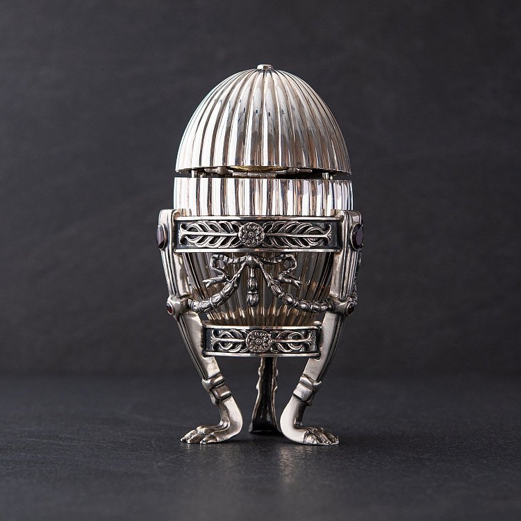 Серебряная фигура ручной работы 23153 от ювелирного магазина Оникс - 1