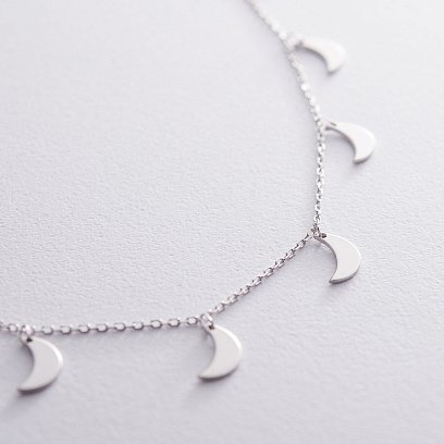 Серебряное колье "Луна" (9 шт) 18930 №3