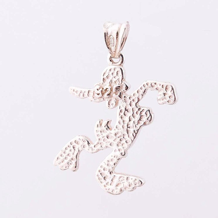 Срібна підвіска "Каченя" з емаллю 131430ут від ювелірного магазину Онікс - 1