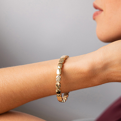 Браслет "Brianna" в желтом золоте б05791 №4