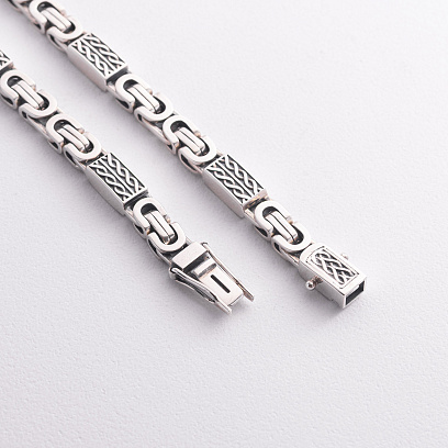 Чоловічий срібний ланцюжок 1823 №5