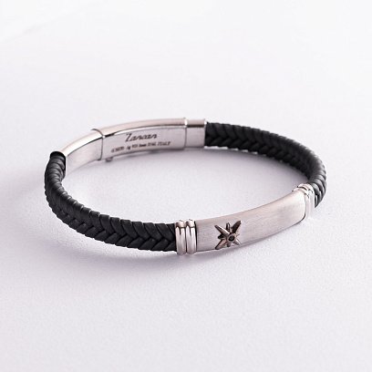 Мужской браслет "Роза ветров" ZANCAN EXB933-TI №3