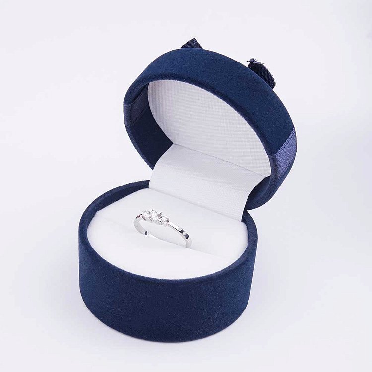 Золота каблучка з діамантами JR99148 від ювелірного магазину Онікс - 4