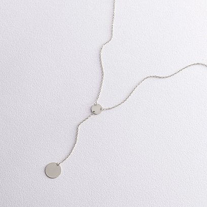 Золоте кольє з монетками (можливе гравіювання) кол01480 №12