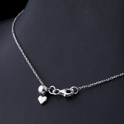 Серебряное колье "Ключик" 18454 №4