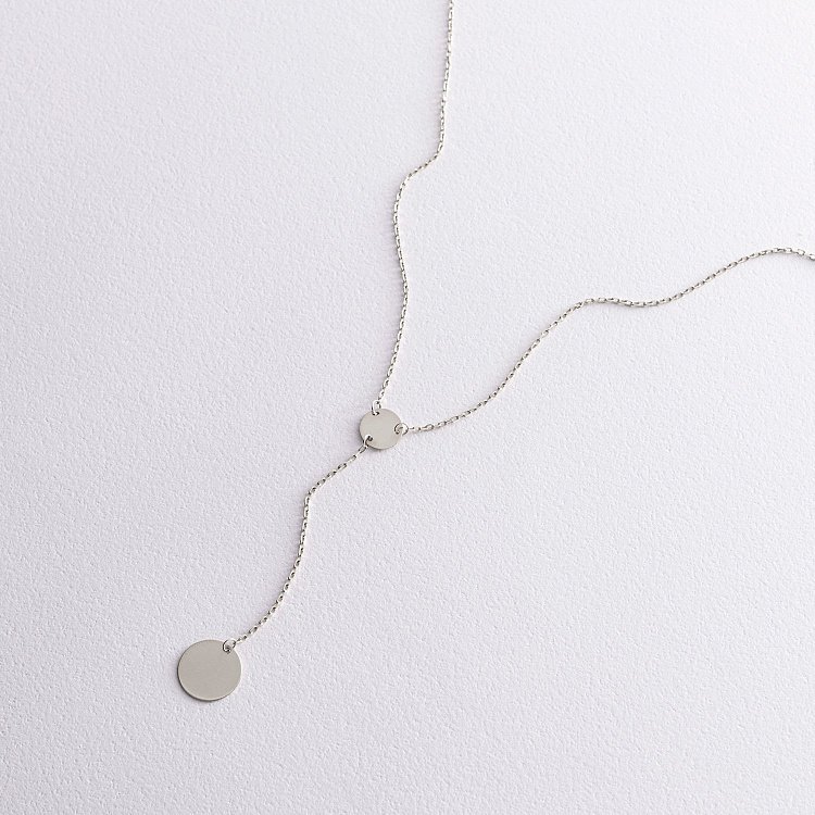 Золоте кольє з монетками (можливе гравіювання) кол01480 від ювелірного магазину Онікс - 12