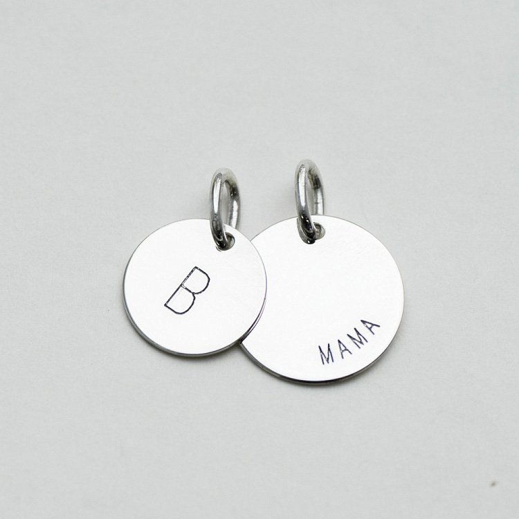 Двойной кулон "Мама и ребенок" 132724dvaB от ювелирного магазина Оникс - 2