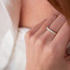 Золотое кольцо с бриллиантами кб0382nl от ювелирного магазина Оникс - 1