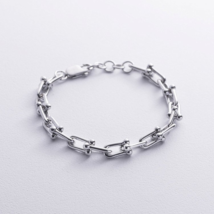 Срібний браслет "Фантазія" 141533 від ювелірного магазину Онікс