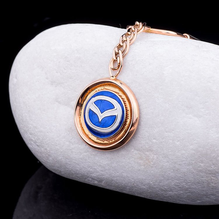 Золотий брелок "Mazda-Мазда" бр00001м від ювелірного магазину Онікс