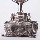 Срібний свічник ручної роботи "Біла ваза" сер00036 от ювелирного магазина Оникс - 1